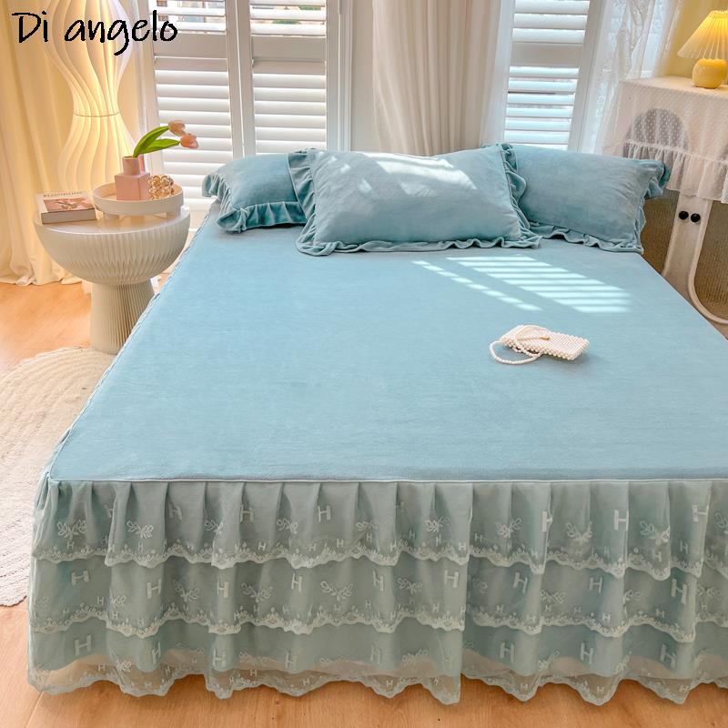 Falda de cama de estilo europe - Home Textiles Classic Fashion reseña y precio