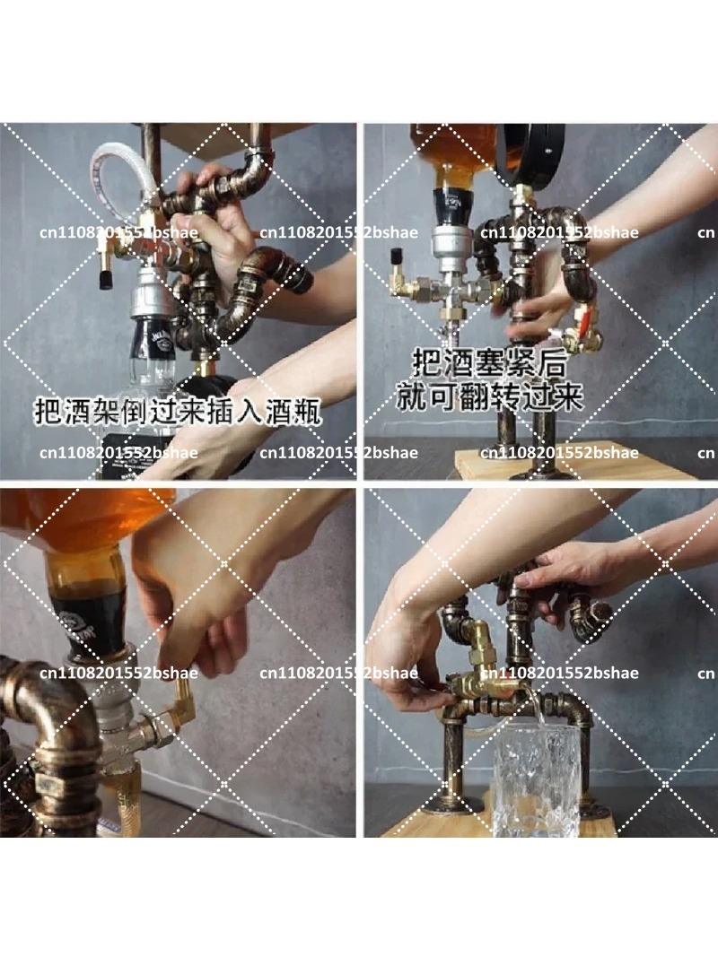 Lámpara de Mesa Estilo Industr - Home Textiles Industry reseña y precio