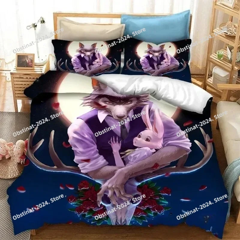 Juego de cama de Anime BEASTAR - Home Textiles Usa reseña y precio