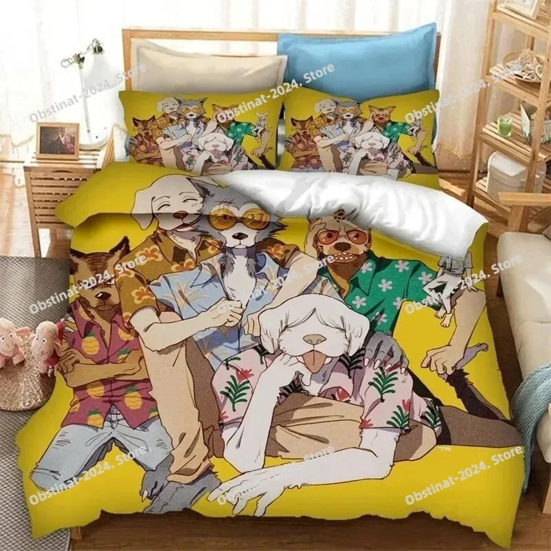 Juego de cama de Anime BEASTAR - Home Textiles Usa reseña y precio